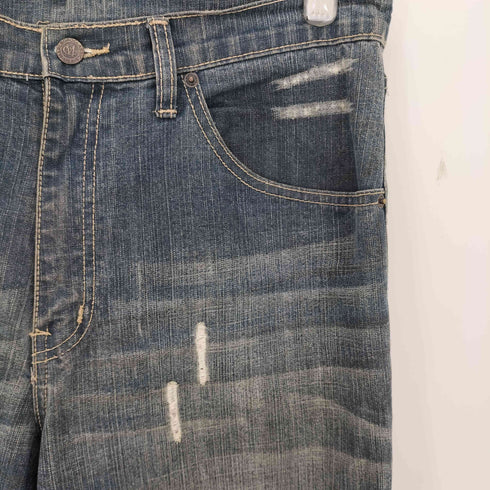 マルボロクラシックス Marlboro Classics USA製 インディゴワイドデニムパンツ メンズ TALLE 33