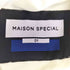 メゾンスペシャル MAISON SPECIAL ヘザーテックツイルワンタックワイドスラックス メンズ JPN:1