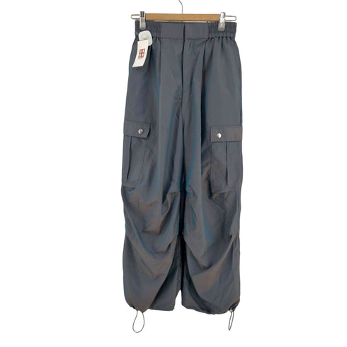 ジーナシス JEANASIS シャンブレーフラップカーゴパンツ レディース JPN:M