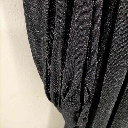 ザラ ZARA ラメ シアーワンピース レディース