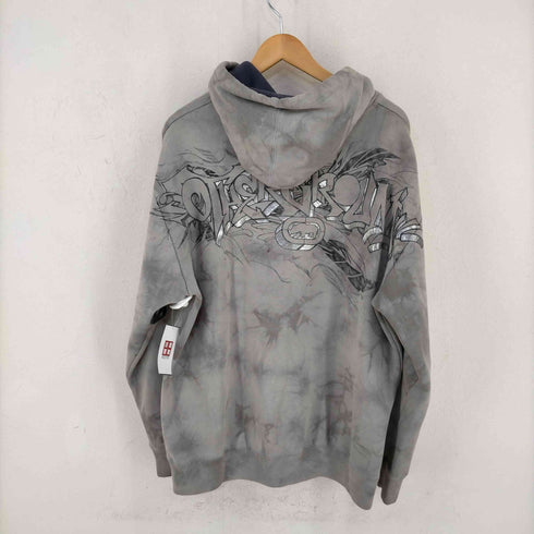 エコーアンリミテッド ECKO UNLTD タイダイ 両面プリント ジップアップパーカー メンズ import:L