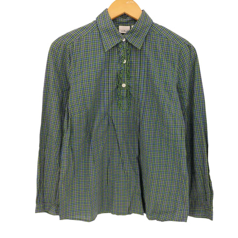 エルエルビーン L.L.Bean タータンチェック プルオーバーシャツ レディース JPN:S