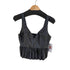 ザラ ZARA faux leather crop top レディース JPN:XS