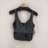 ザラ ZARA faux leather crop top レディース JPN:XS
