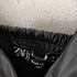 ザラ ZARA faux leather crop top レディース JPN:XS