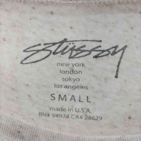 ステューシーウィメン Stussy Women USA製 ダスティー クラウン ロゴ S/S Tシャツ レディース SMALL