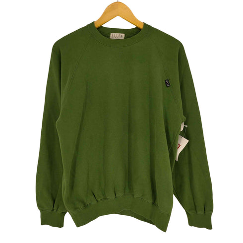 エルオム ELLE HOMME 80S~ バックロゴプリントラグランスウェット メンズ JPN:M