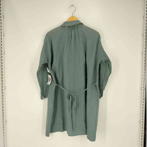 コットンハウスアヤ Cotton House Aya Yesterday Cross 襟レース シャツワンピース レディース JPN:M