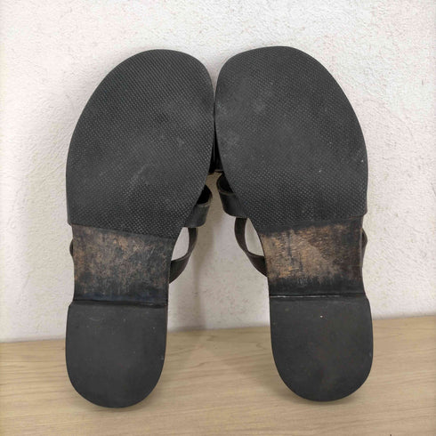 クジャクバイタクマニシザカ kujaku by Takuma Nishizaka SUIREN SANDAL レザーサンダル メンズ