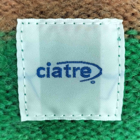 シアター ciatre ウールモヘア混 Border Knit メンズ JPN:M