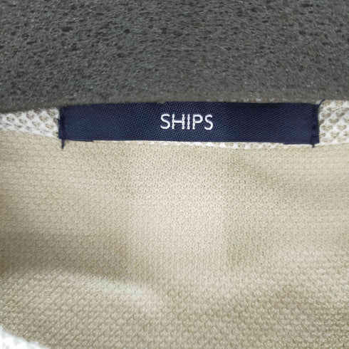 シップス SHIPS ワンポイント ロゴ バーズアイ Tシャツ メンズ JPN:M
