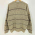 エディーバウアー Eddie Bauer 黒タグ ウールナイロンクルーネックニット メンズ import:L