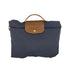 ロンシャン LONGCHAMP エンボスロゴナイロンスクエアバッグ レディース