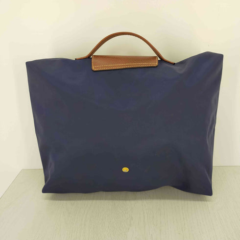 ロンシャン LONGCHAMP エンボスロゴナイロンスクエアバッグ レディース