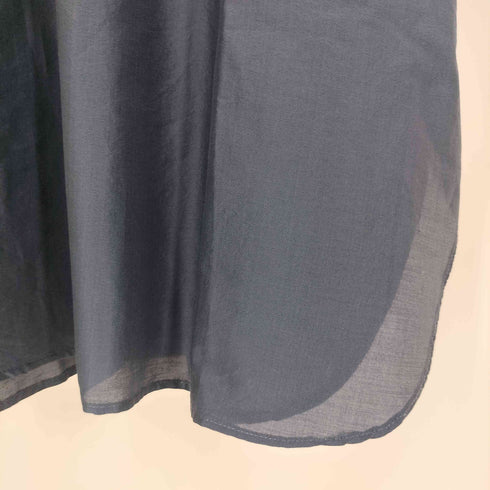 ユナイテッドアローズグリーンレーベルリラクシング UNITED ARROWS green label relaxing FFC コットン / シルク スタンドネック ブラウス レディース