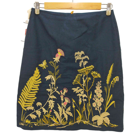 ブルックスブラザーズ BROOKS BROTHERS 花柄刺繍 タイトスカート レディース USA 4