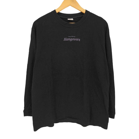 Hangovers 酔達磨 バックプリント L/S Tシャツ メンズ JPN:L