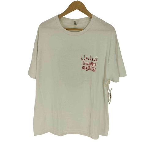 ALSTYLEボディ 侶怡爺〓帝 プリント S/S Tシャツ メンズ import:XL