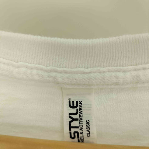 ALSTYLEボディ 侶怡爺〓帝 プリント S/S Tシャツ メンズ import:XL