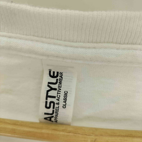 ALSTYLEボディ 侶怡爺〓帝 プリント S/S Tシャツ メンズ import:XL