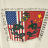Hanesボディ MARINE SECURITY 国旗プリント S/S ビッグシルエット Tシャツ メンズ 2XL