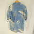 トミーバハマ Tommy Bahama ウッドボタン ハワイアン刺繍 S/S シルク シャツ メンズ import:L