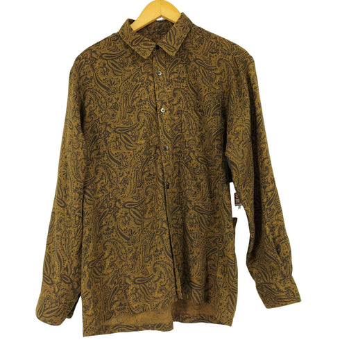 マンハッタン Manhattan L/S ペイズリーシャツ レディース JPN:L
