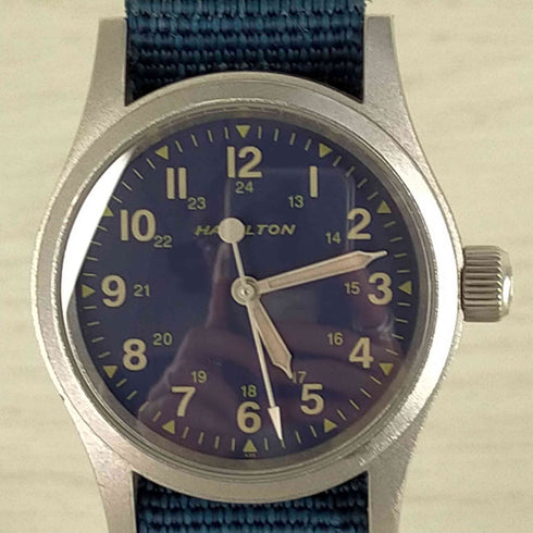 ハミルトン HAMILTON 別注 KHAKI 機械式腕時計 メンズ ONE SIZE