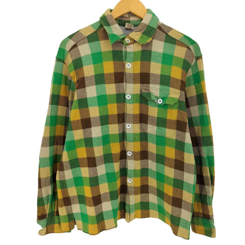 ブルーワーク BLUE WORK コットンチェック BOXシャツ メンズ JPN:M