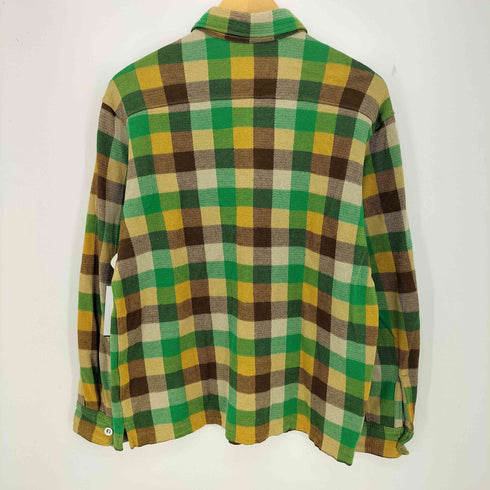 ブルーワーク BLUE WORK コットンチェック BOXシャツ メンズ JPN:M