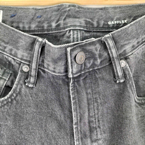 ギャップ Gap RELAXED TAPER WASHED BLACK メンズ 32/32