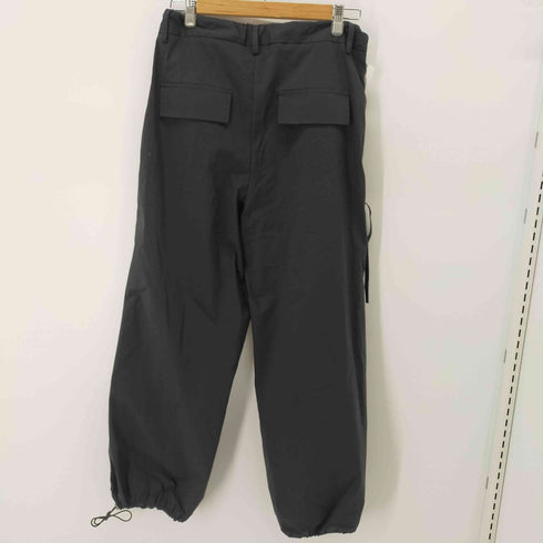 NINALIFE ナイロンカーゴパンツ ドローコード レディース