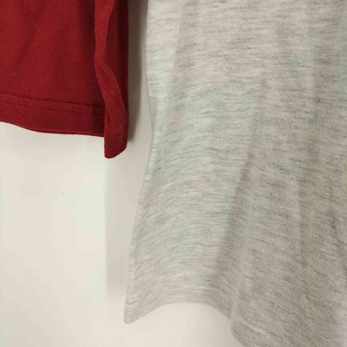 七分袖 チームロゴラグランTシャツ メンズ JPN:M