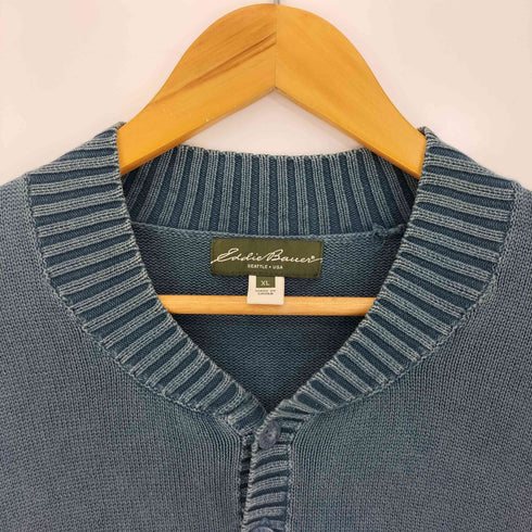 エディーバウアー Eddie Bauer インディゴコットンニット メンズ JPN:XL