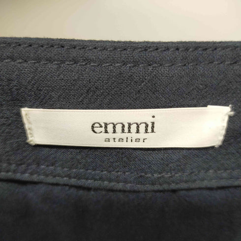 エミアトリエ emmi atelier コットンボリュームロングワンピース レディース JPN:1
