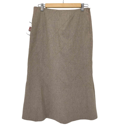 レコパン LES COPAINS MADE IN ITALY カシミヤ混ウールロングスカート レディース 46