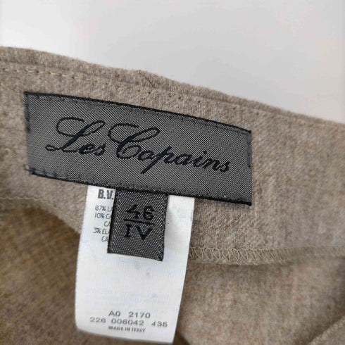 レコパン LES COPAINS MADE IN ITALY カシミヤ混ウールロングスカート レディース 46