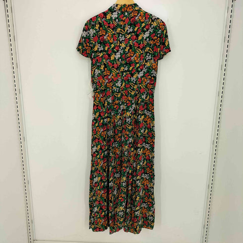 ザラ ZARA 花柄フレアワンピース レディース import:L