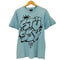 ステューシー Stussy 00S Old Skool Flavor Big Art T-shirt メンズ import:M