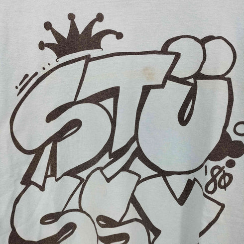 ステューシー Stussy 00S Old Skool Flavor Big Art T-shirt メンズ import:M
