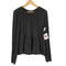 ディーゼルブラックゴールド DIESEL BLACK GOLD ギャザーデザイン長袖ストレッチブラウス レディース JPN:XS