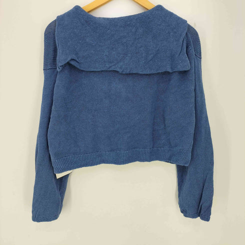 ジェーンスミス JANE SMITH クロップドリネンプルオーバーパーカー レディース JPN:38