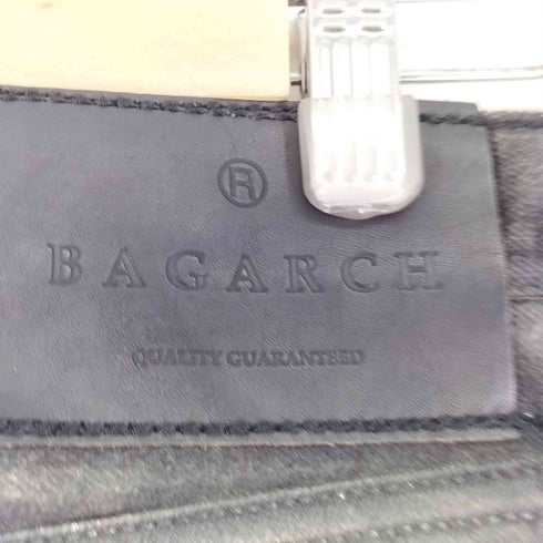BAGARCH ボタンフライ コーティングデニムパンツ メンズ 32