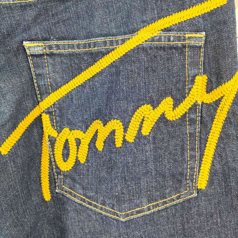 トミー TOMMY バックポケット刺繍 デニムパンツ メンズ JPN:L