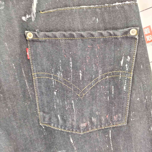 リーバイス Levis ENGINEERED JEANS ペンキ加工立体裁断デニムパンツ メンズ