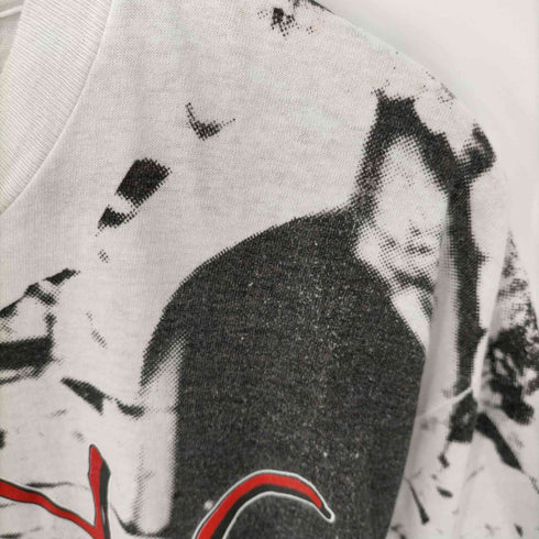 ⓒ1993 USA製 UKミュージシャン ワールドツアー 総柄 クルーネックTシャツ メンズ import:L