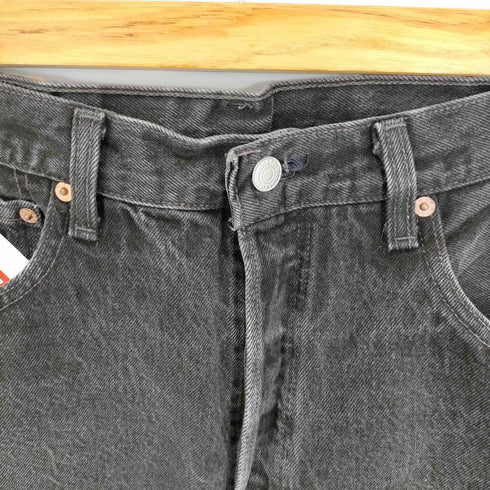 リーバイス Levis 501 95年10月製 後染め ブラックデニムパンツ メンズ W34 L30