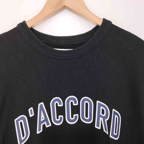 PIN SKTBS D'ACCORD 撞色印花短Tee オーバーサイズアーチプリント半袖Tシャツ メンズ JPN:XL