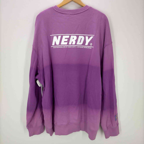 ノルディー nerdy グラデーションクルーネックスウェット メンズ JPN:L