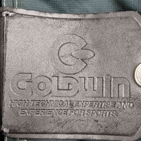 ゴールドウイン GOLDWIN 00s ロゴパッチ ナイロン リバーシブルベスト メンズ 胸囲 90 身長 165
